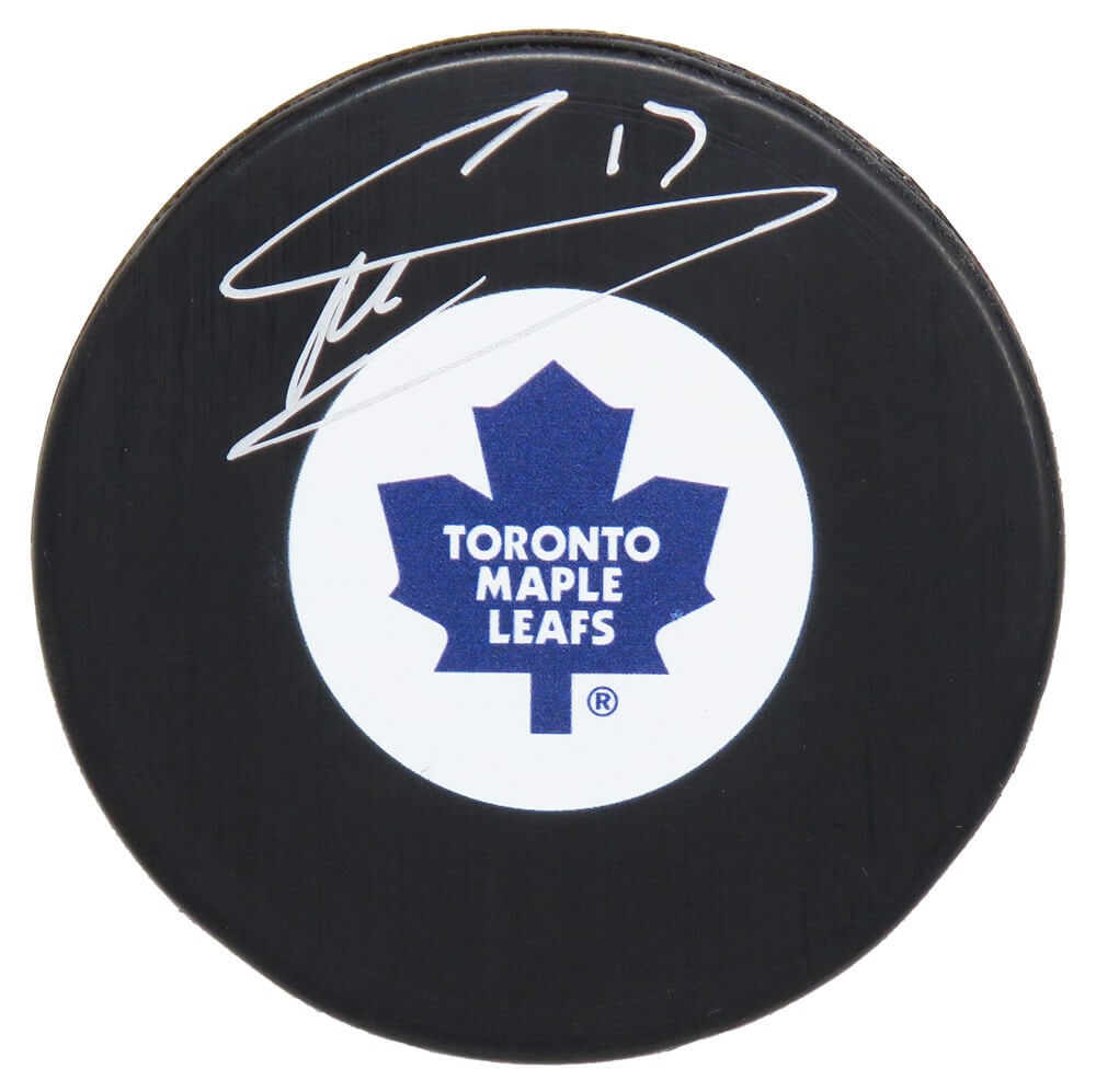 Mats Sundin Autographed Toronto Maple Leafs Puck with COA (1 of 1)