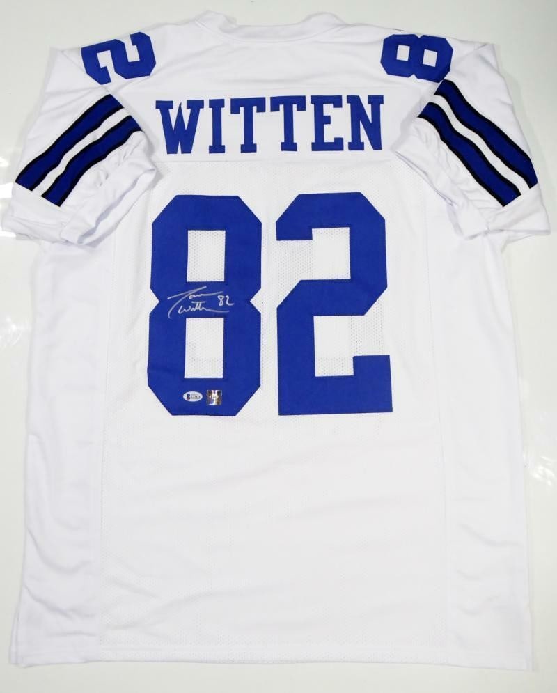 Jason Witten Autographed Dallas Cowboys Jersey Beckett Authenticated (1 of 8)