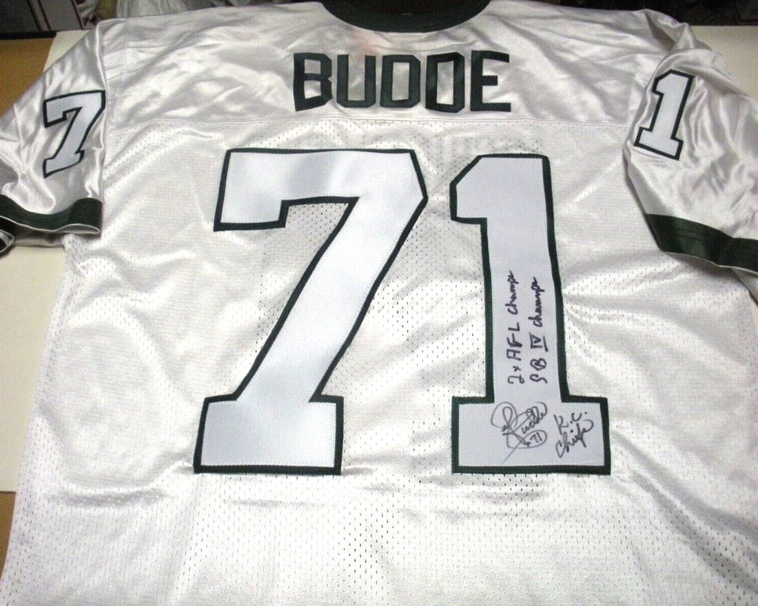 Ed Budde Signed Michigan State Spartans Nike Jersey with COA (1 of 2)