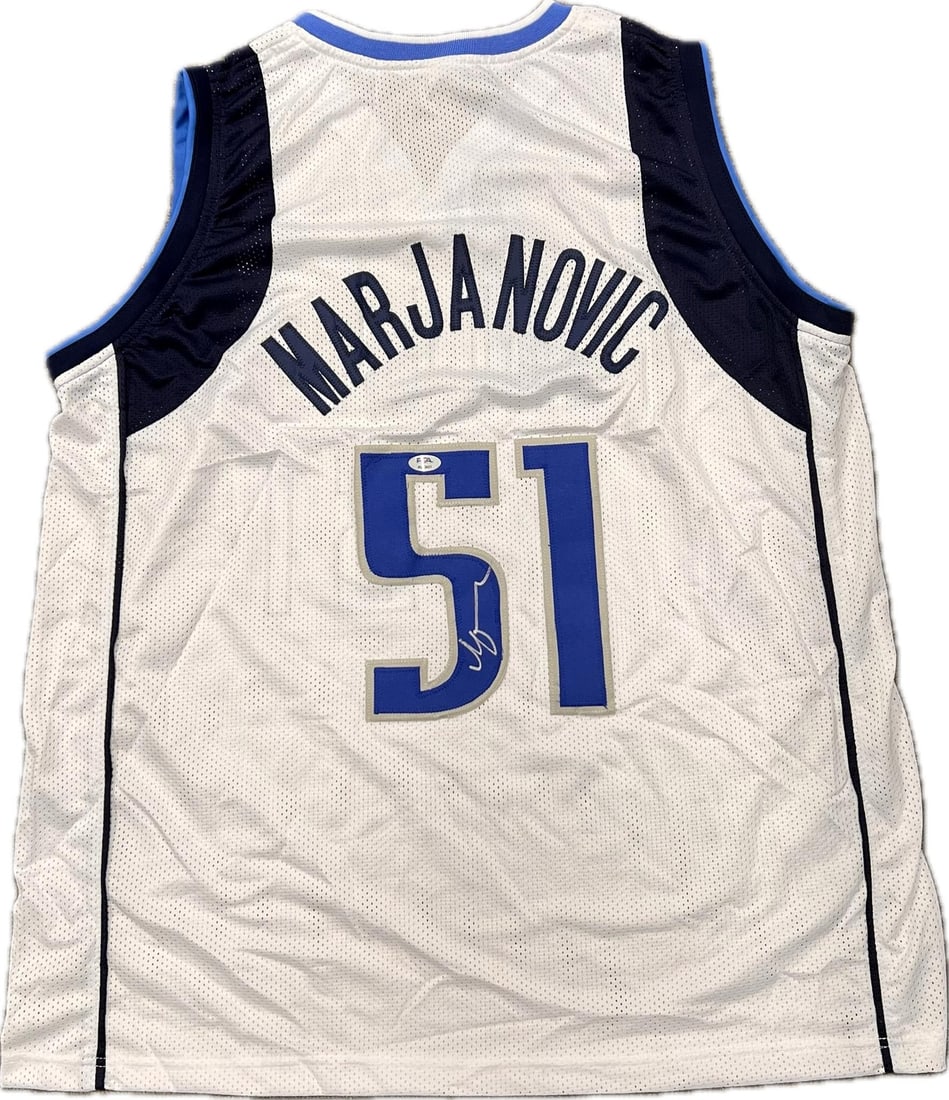 Boban Marjanovic Autographed Jersey PSA/DNA Dallas Mavericks Basketball (1 of 3)