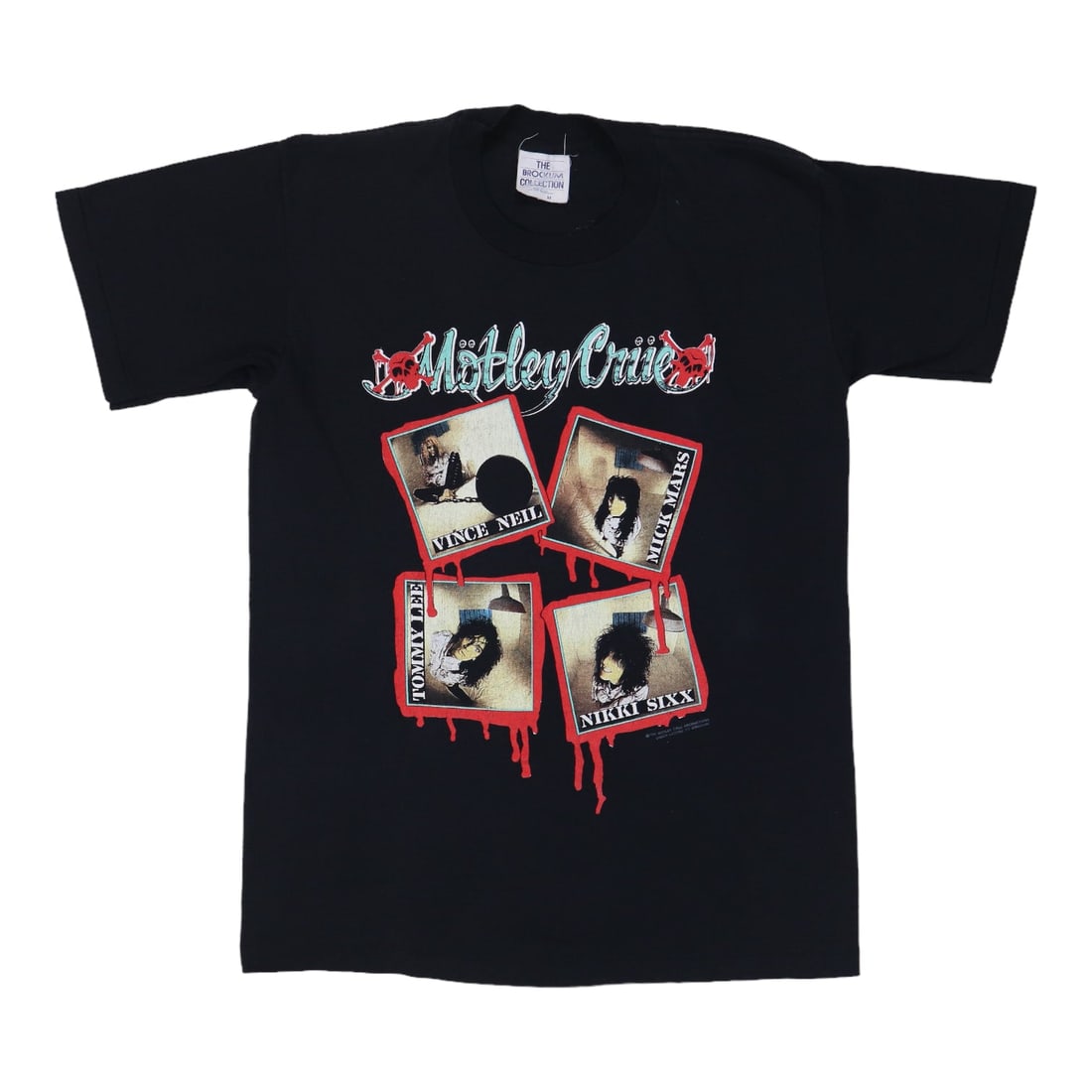 1989 Motley Crue Kick Start My Heart Vintage Shirt Black (1 of 6)