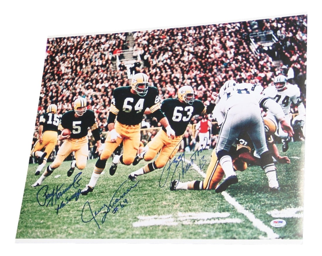 Green Bay Packers Signed Photo Paul Hornung PSA Authenticated (1 of 3)