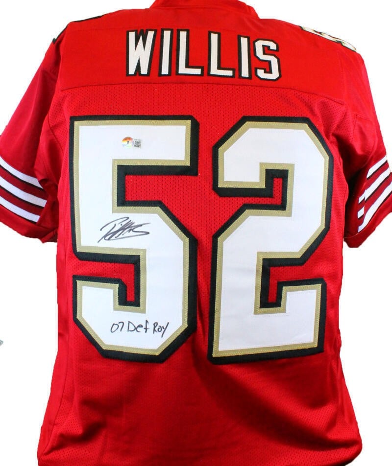 Patrick Willis Signed 49ers Jersey with Beckett Hologram (1 of 3)