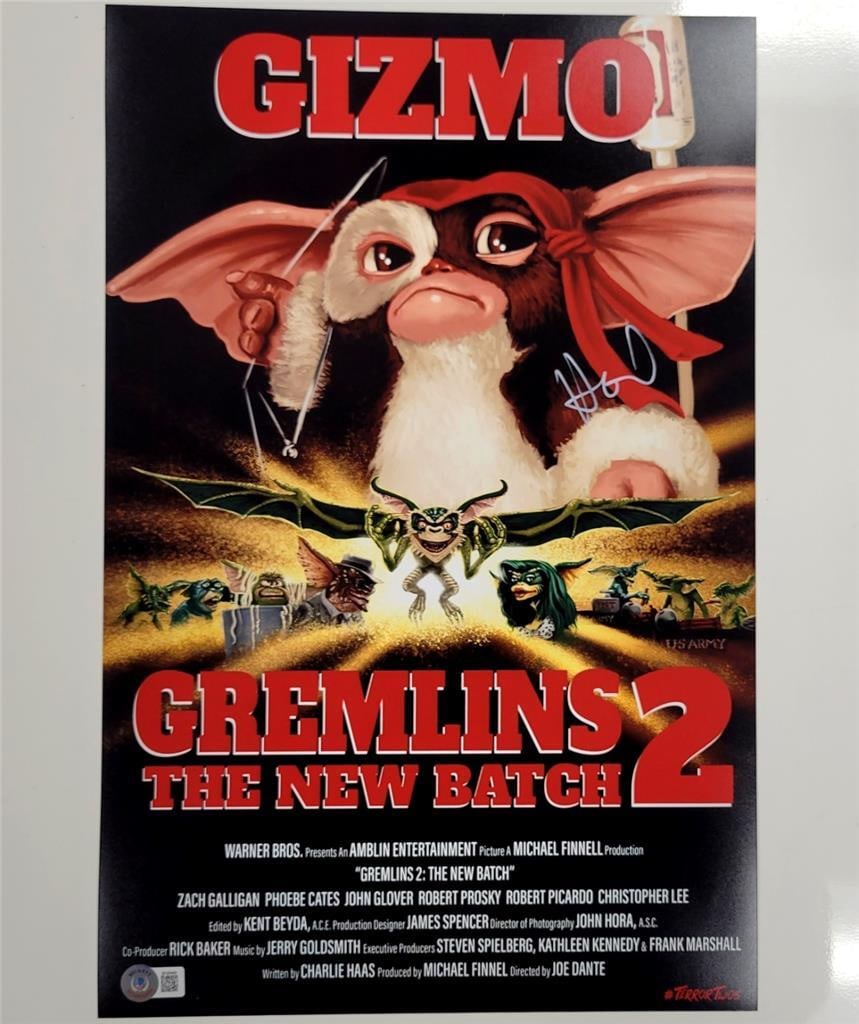 Howie Mandel Signed Gremlins 11x17 Photo Beckett Authenticated Gizmo (1 of 3)