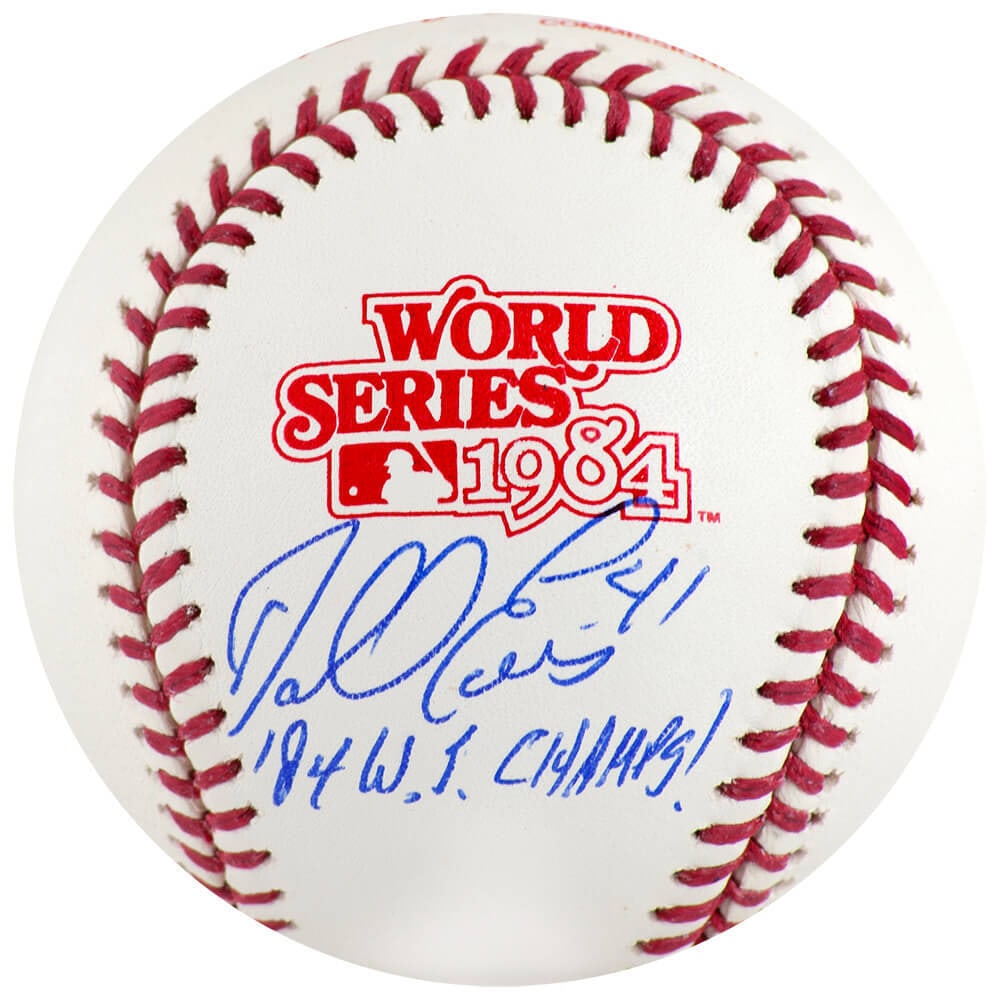Darrell Evans Signed 1984 World Series Baseball with '84 WS Champs' Inscription (1 of 1)