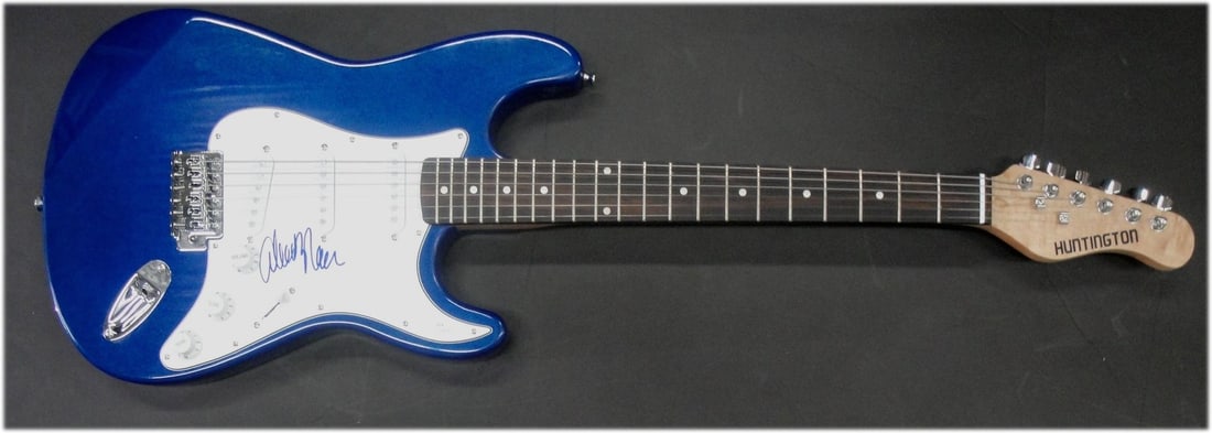 Aloe Blacc Autographed Electric Guitar JSA Certified Original (1 of 3)