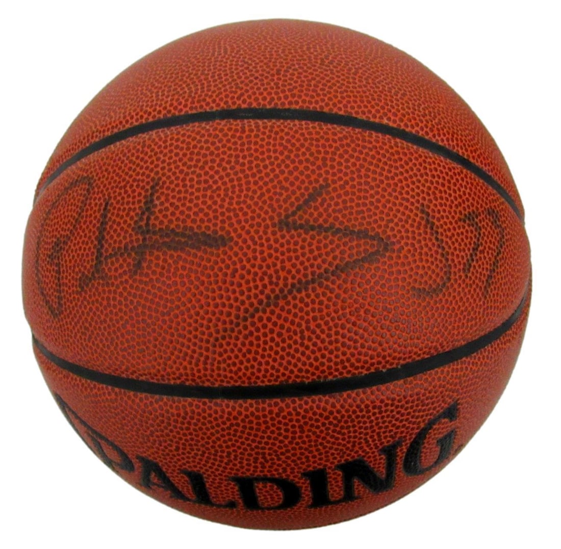Patrick Ewing Signed Spalding Basketball New York Knicks JSA Authenticated (1 of 3)