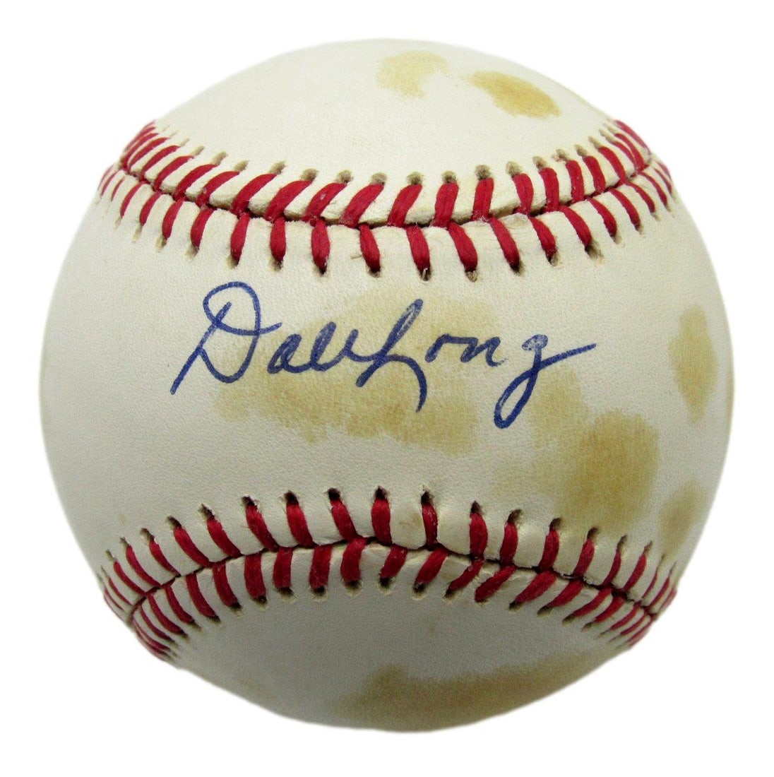 Dale Long Autographed OAL Baseball New York Yankees PSA/DNA Certified (1 of 2)