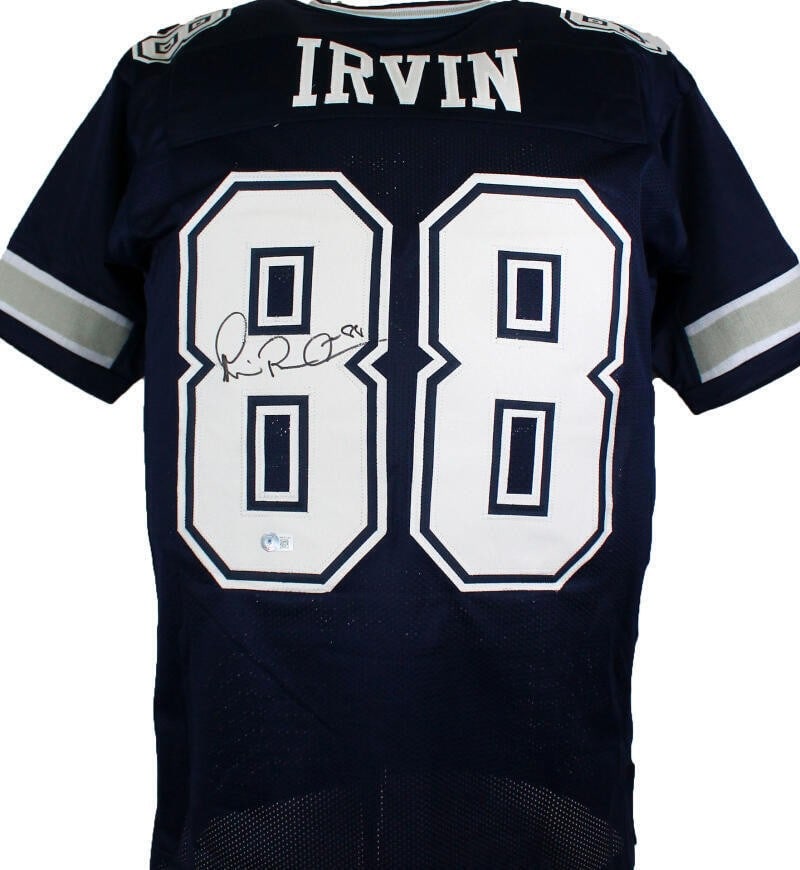 Michael Irvin Autographed Dallas Cowboys Jersey Beckett Authenticated (1 of 5)