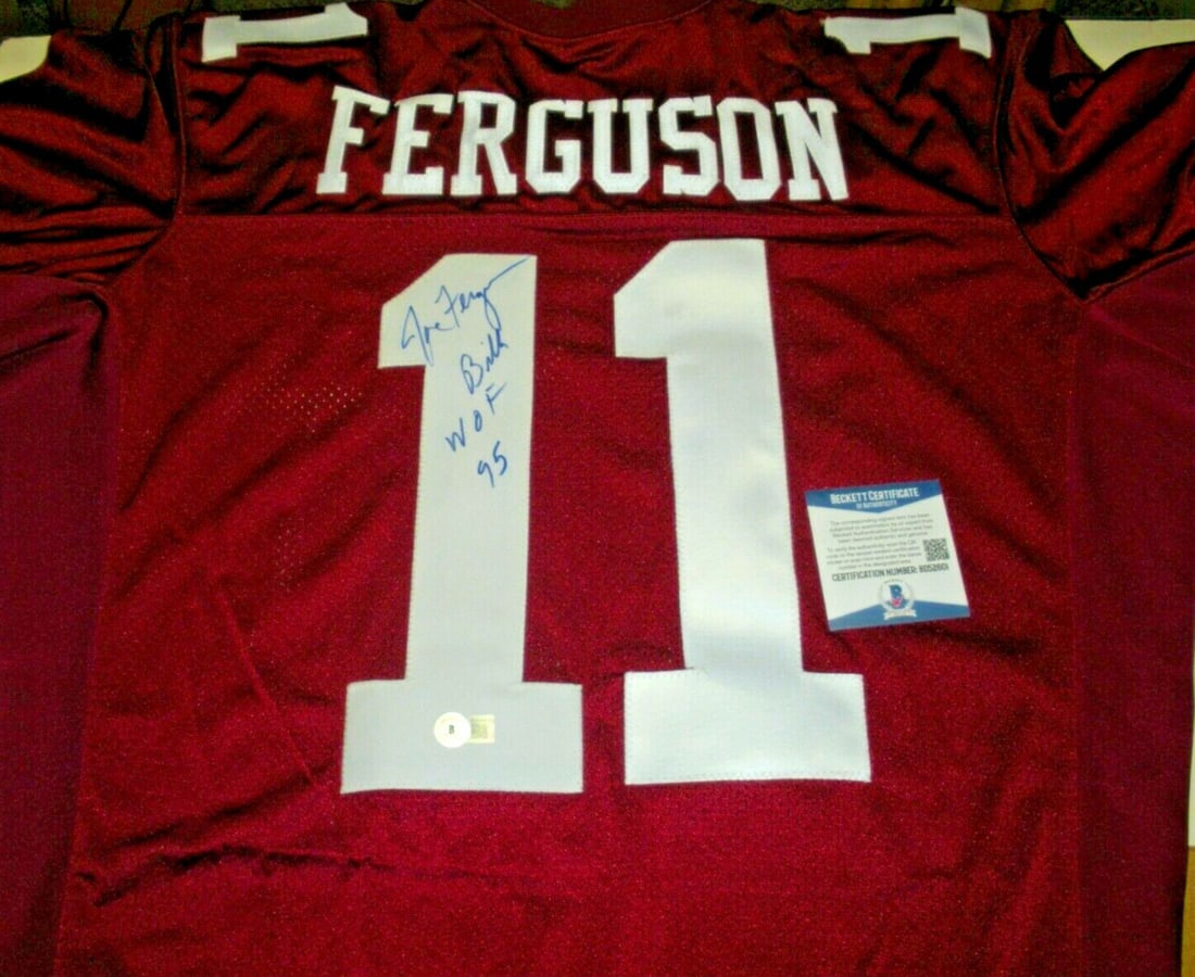 Joe Ferguson Arkansas Razorbacks Signed Nike Jersey with COA (1 of 2)