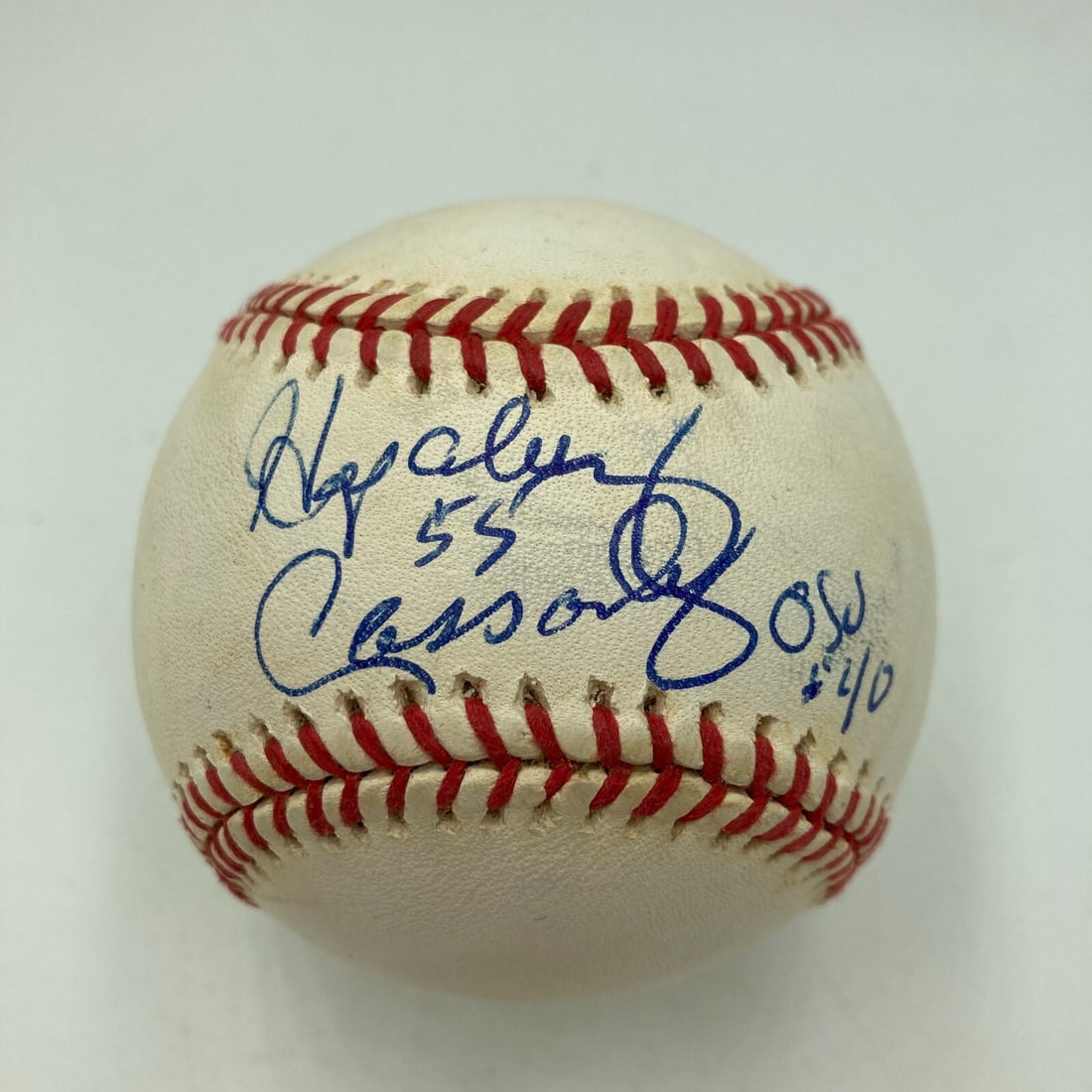 Hopalong Cassidy Signed Baseball Heisman Winner JSA Authenticated (1 of 3)