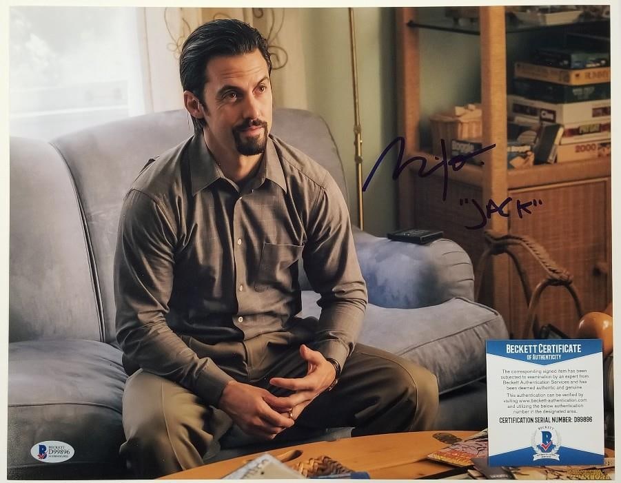 Milo Ventimiglia Signed 11x14 Photo This Is Us Beckett COA (1 of 1)