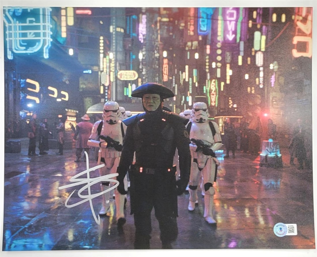 Sung Kang Autographed 11x14 Star Wars Photo Beckett Authenticated (1 of 3)