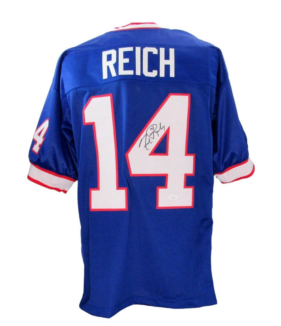 Frank Reich Autographed Buffalo Bills Jersey JSA Certified 194694 (1 of 5)
