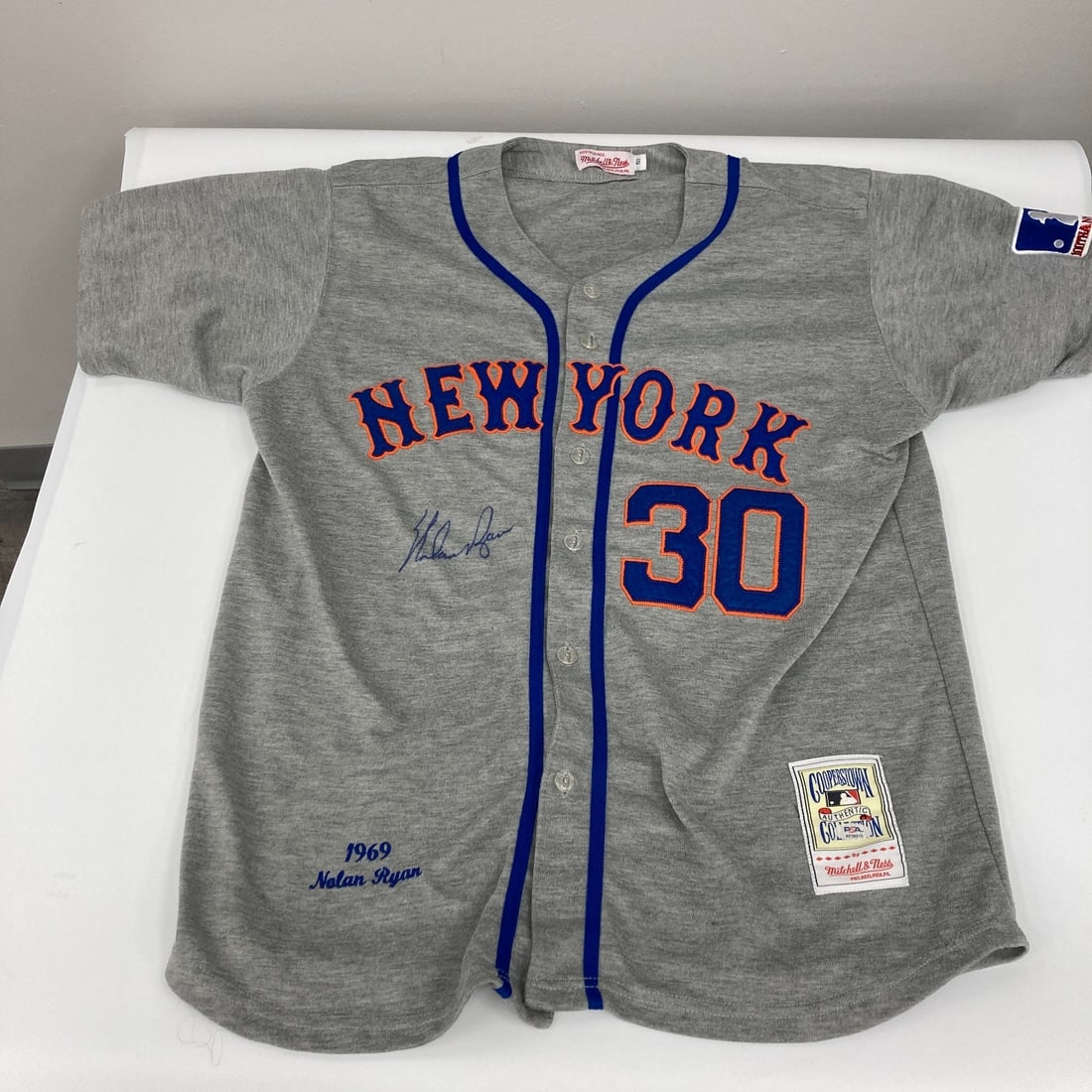 Nolan Ryan 1969 New York Mets Signed Jersey PSA DNA (1 of 7)