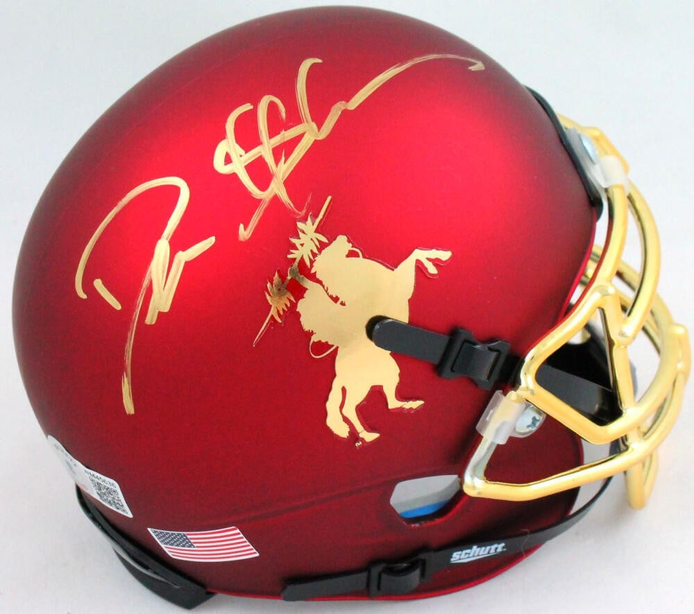 Deion Sanders Signed Florida State Mini Helmet with Beckett Authentication (1 of 3)