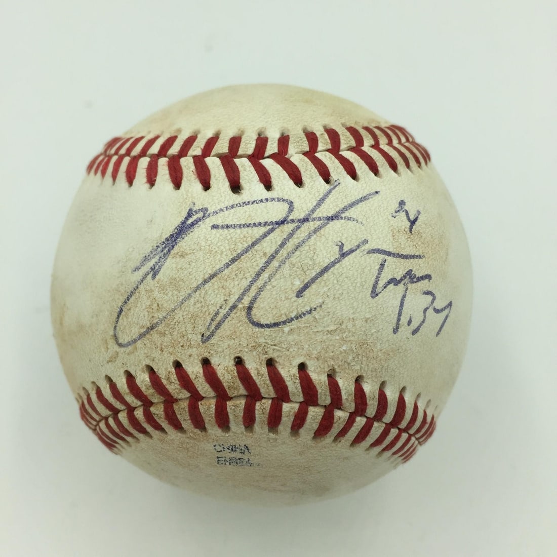 2011 Bryce Harper Signed Game Used Minor League Baseball JSA COA (1 of 6)