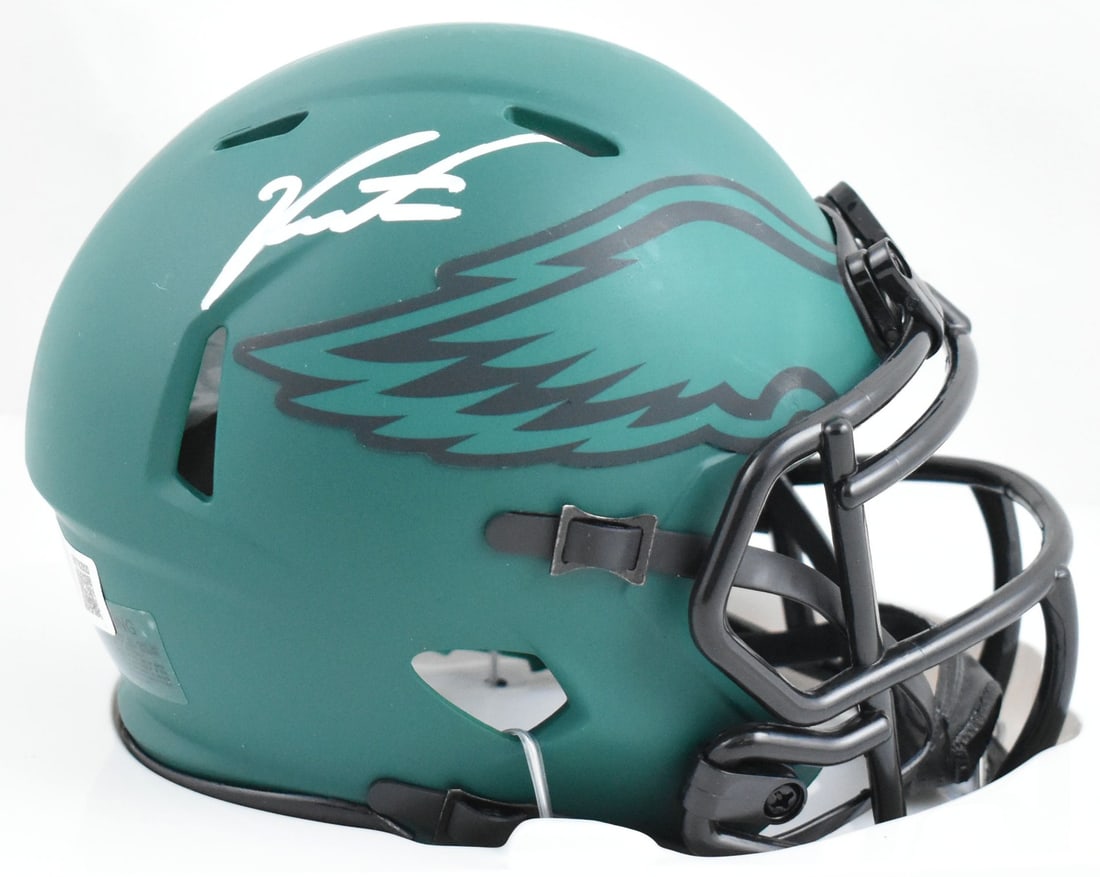 Jalen Carter Signed Eagles Mini Helmet Beckett Authenticated (1 of 3)