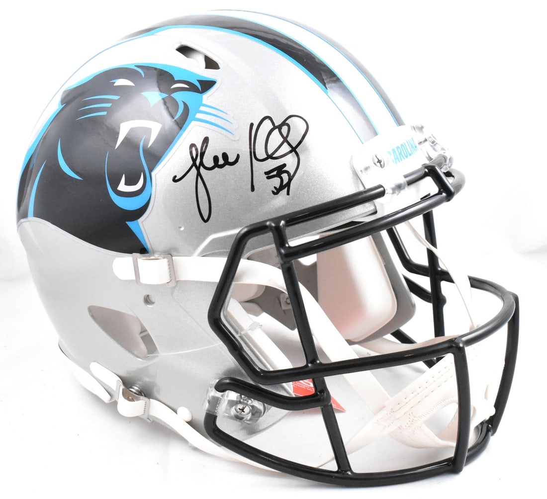 Luke Kuechly Signed Carolina Panthers F/S Speed Helmet Beckett Hologram (1 of 5)