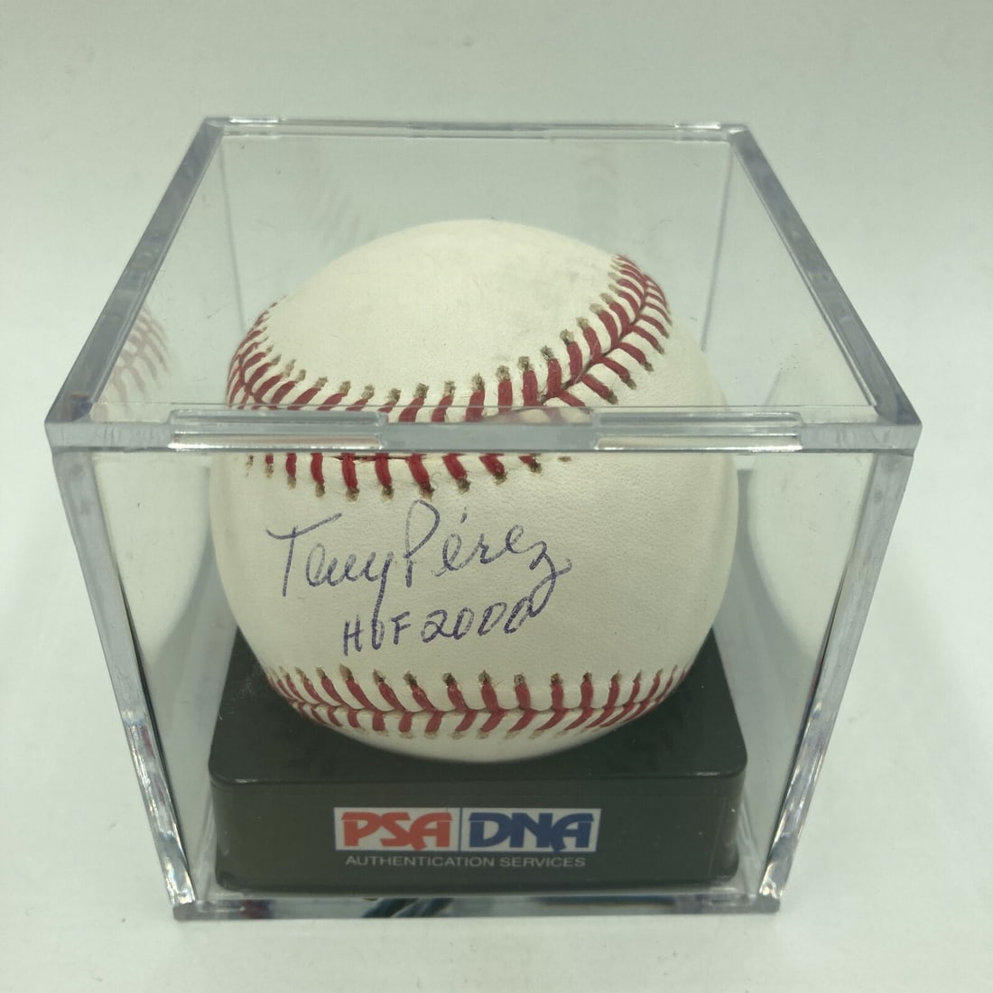 Tony Perez HOF 2000 Signed MLB Baseball PSA/DNA GEM MINT 10 (1 of 5)