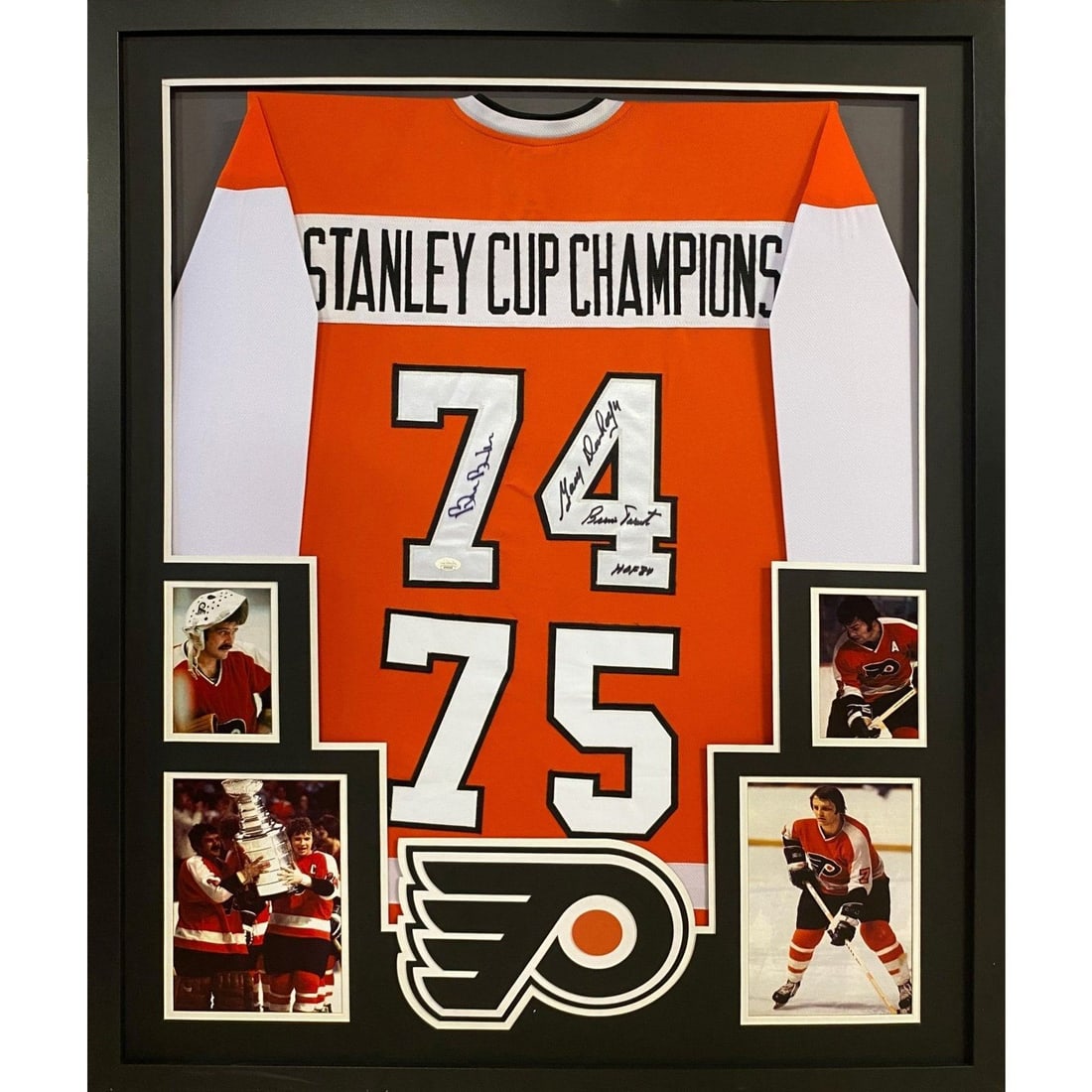 Philadelphia Flyers JSA Authenticated Framed Autographed Jersey (1 of 3)