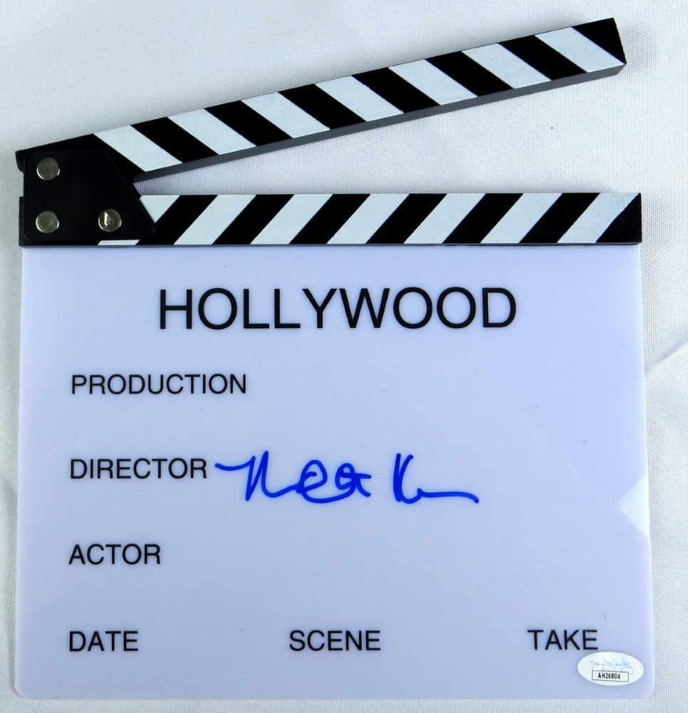 Matt Reeves Signed Mini Movie Clapper JSA Authenticated (1 of 3)