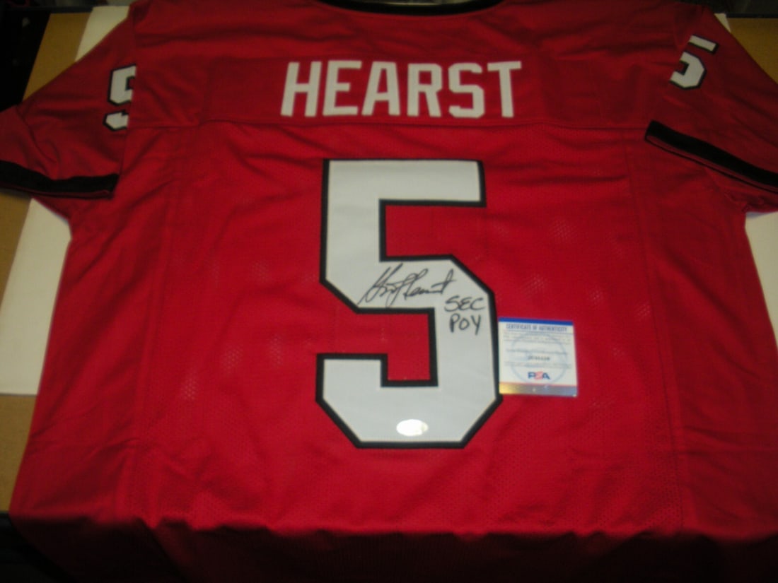 Garrison Hearst Signed Georgia Bulldogs Jersey PSA/DNA COA (1 of 2)
