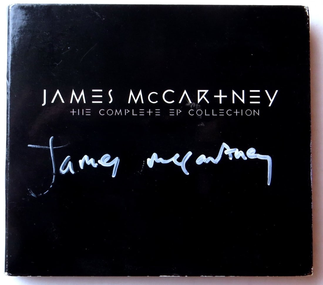 James McCartney Signed EP Collection CD Cover JSA Authenticated (1 of 3)