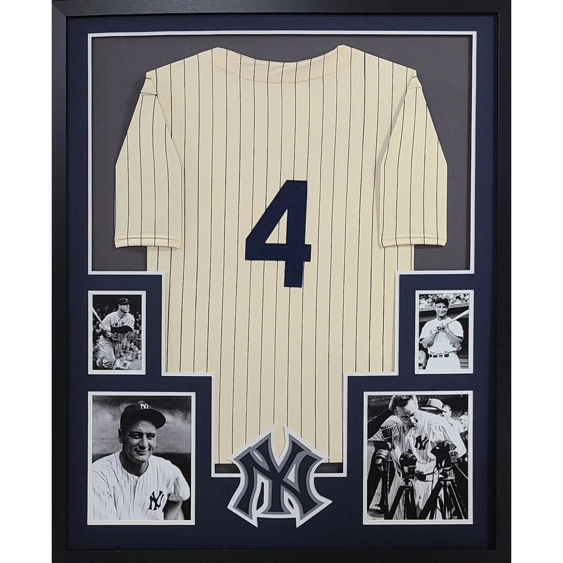Lou Gehrig Framed Jersey New York Yankees Unsigned 42x34 (1 of 1)