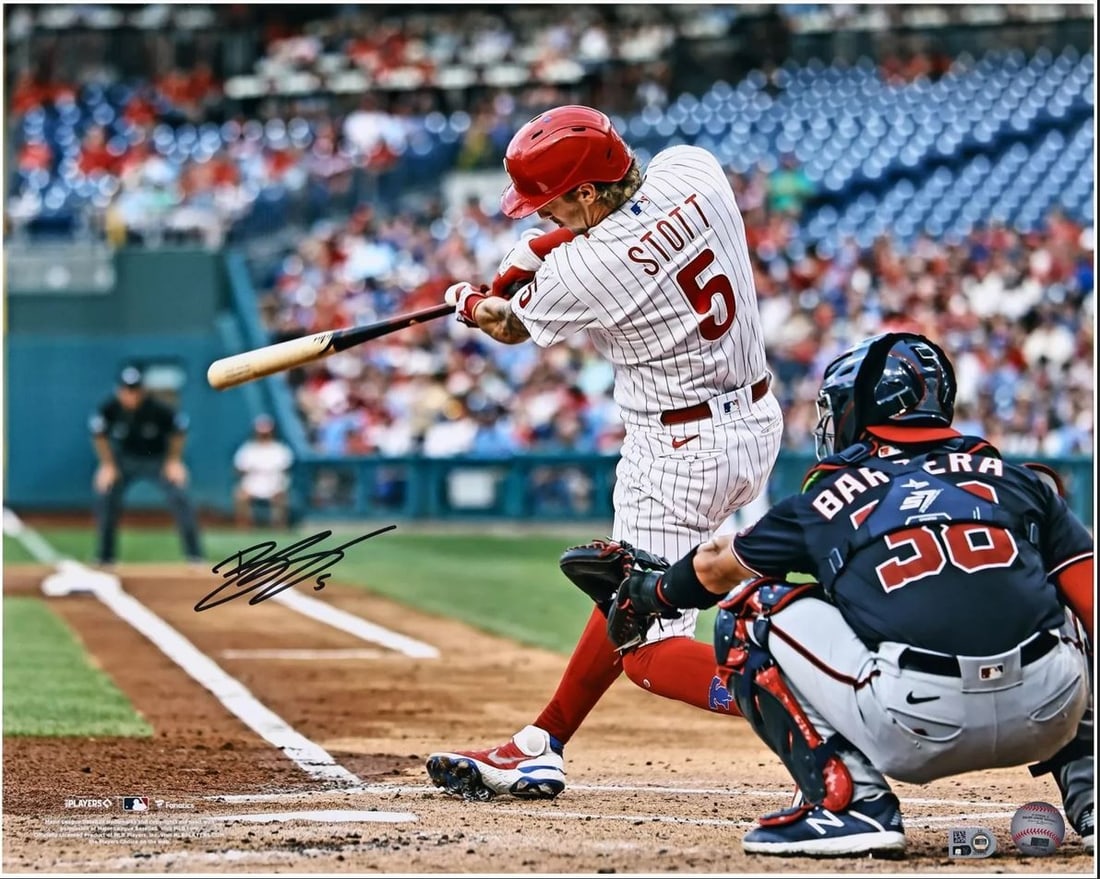 Bryson Stott Signed 16x20 Photo Phillies Authenticated by Fanatics (1 of 1)