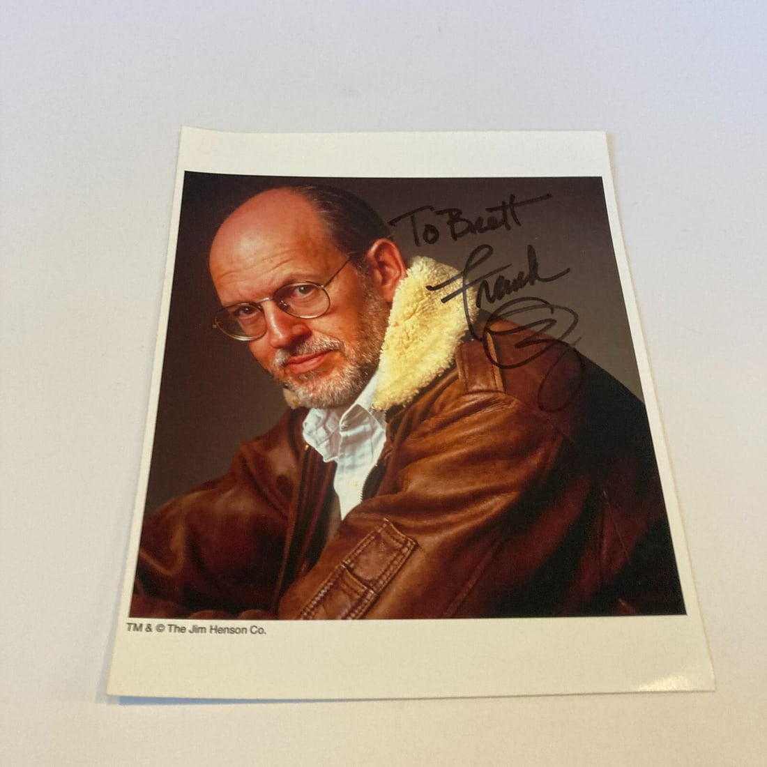 Frank Oz Autographed 8x10 Original Photograph (1 of 2)