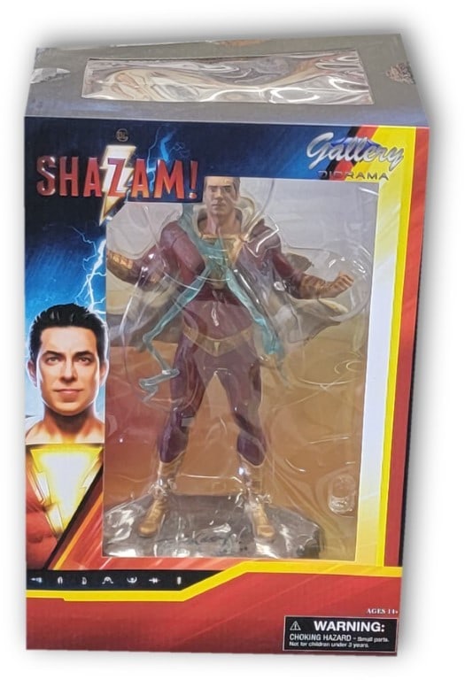 Zachary Levi Authenticated DC Shazam! Autographed Figure: Zachary Levi Authenticated DC Shazam! Autographed Figure This is an authentic, hand-signed DC Shazam! figure by Zachary Levi, known for his role in the film. This collectible piece is a must-have for