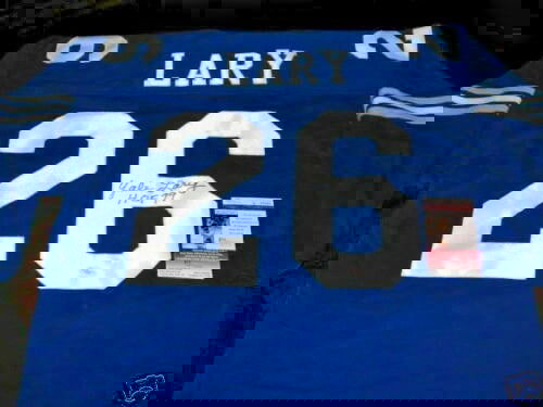 Yale Lary Signed Detroit Lions Jersey #26 JSA/COA Authentic (1 of 1)