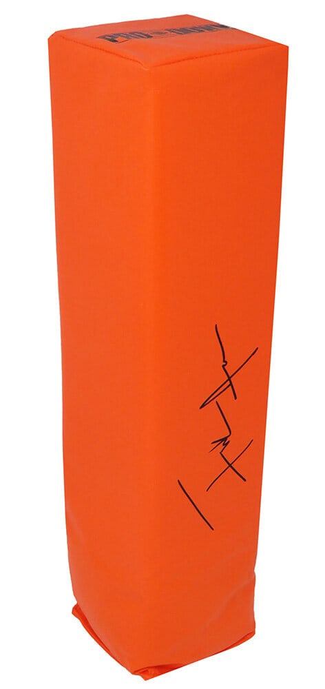 Frank Gore Signed San Francisco 49ers Orange Football Pylon with COA (1 of 1)