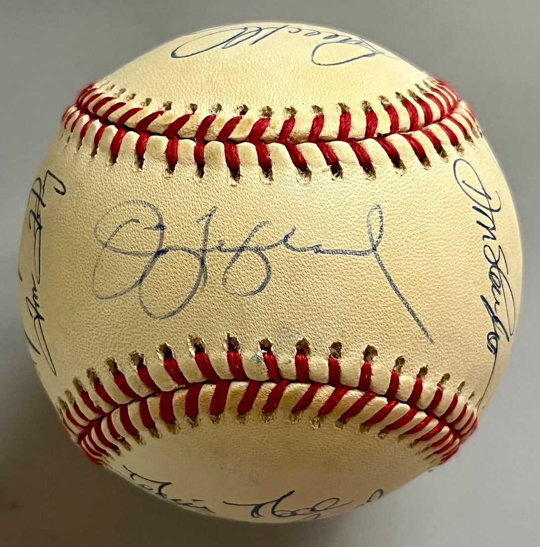 1993 Pittsburgh Pirates Team Signed Baseball 21 Signatures Leyland Bell (1 of 6)