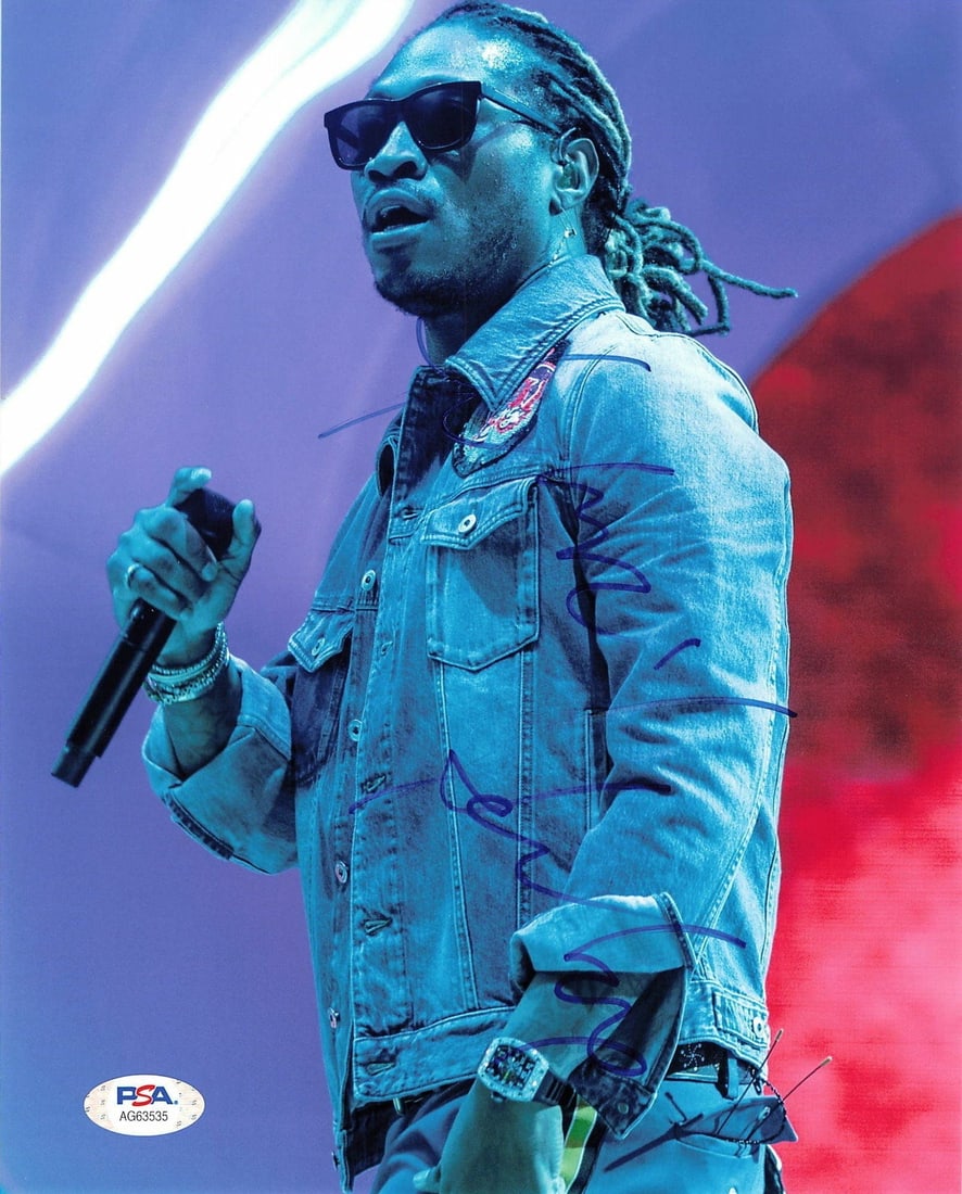 Future Autographed 8x10 Photo PSA/DNA Certified Authentic (1 of 1)