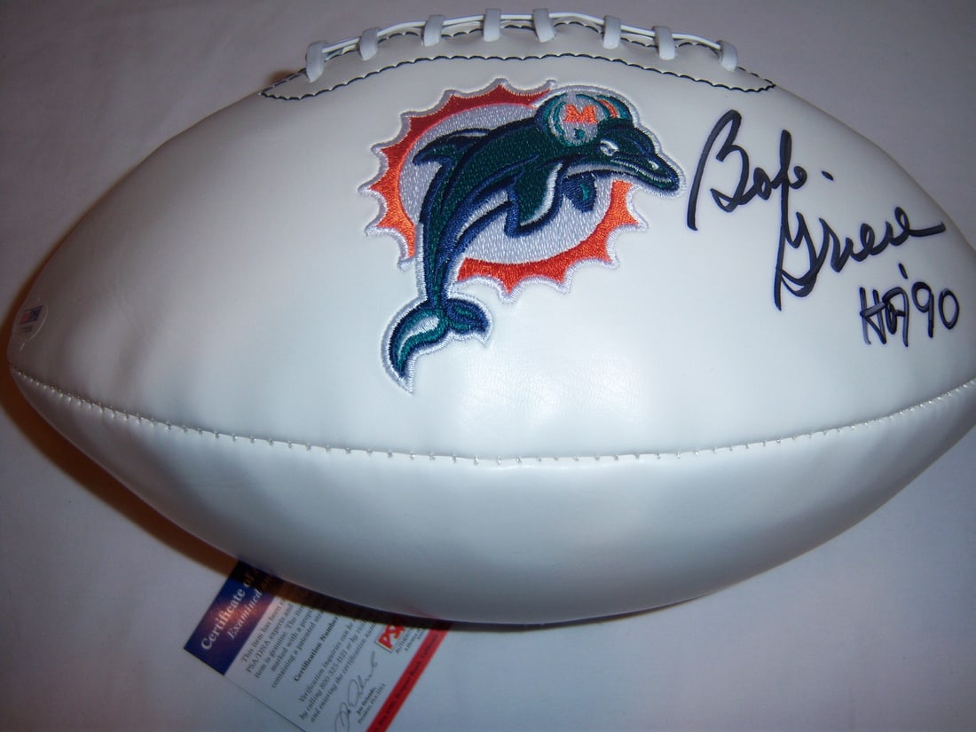 Bob Griese Signed Football PSA/DNA Autographed Notre Dame Purdue (1 of 1)