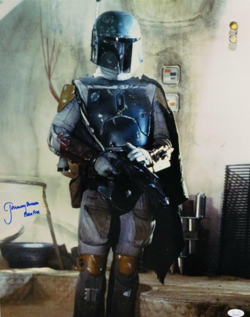 Jeremy Bulloch Boba Fett 16x20 Photo Signed JSA Authenticated (1 of 5)