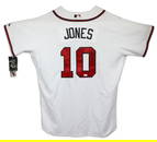 Chipper Jones Signed Atlanta Braves Jersey with JSA COA