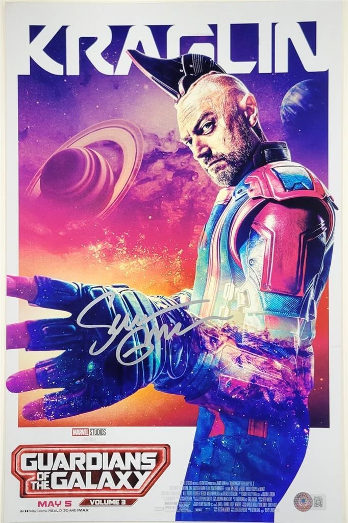 Sean Gunn Autographed 11x17 Photo Guardians of the Galaxy Vol. 3 BAS Certified (1 of 3)