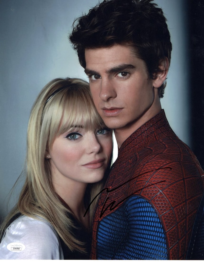 Andrew Garfield Autographed 11x14 Photo The Amazing Spider-Man JSA Certified (1 of 2)