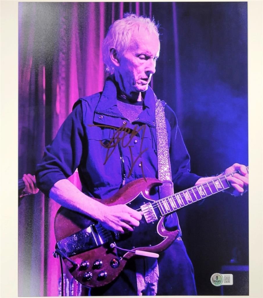 Robby Krieger Autographed 11x14 Photo The Doors Beckett Authenticated (1 of 3)