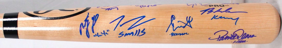 The Sandlot Signed Rawlings Baseball Bat with 8 Actor Autographs Beckett Authenticated (1 of 6)