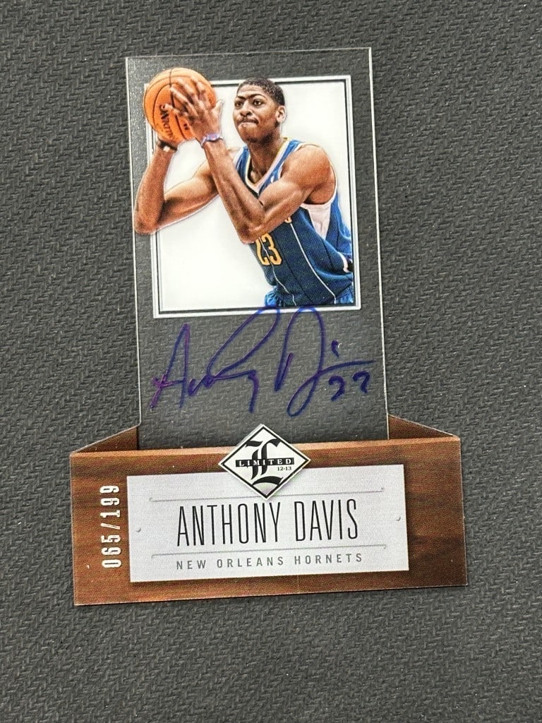 Anthony Davis 2012 Leaf Limited Acetate Auto Rookie Card RC #156 (1 of 2)