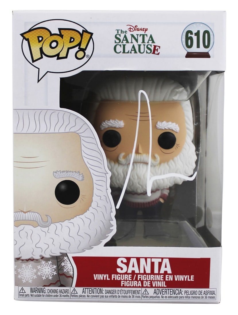 Tim Allen Signed Santa #610 Funko Pop Vinyl Figure JSA Authenticated (1 of 7)