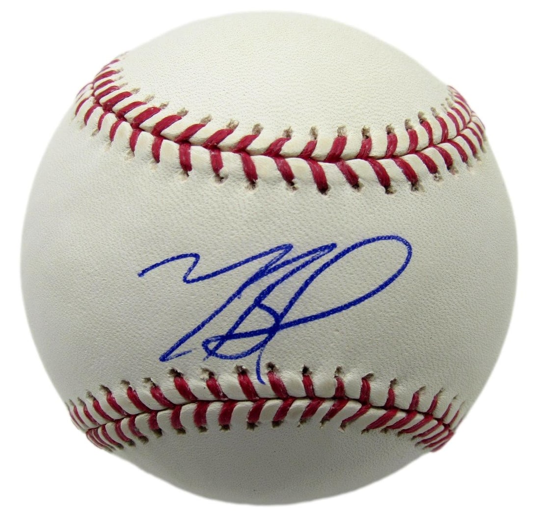 Autographed OML Baseball by Mookie Betts PSA DNA Authenticated (1 of 2)