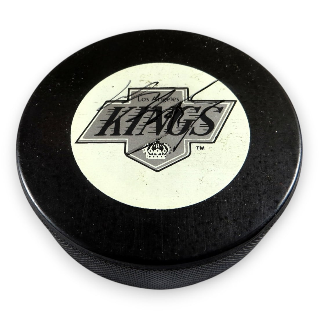 Wayne Gretzky Autographed Hockey Puck LA Kings JSA Certified (1 of 3)