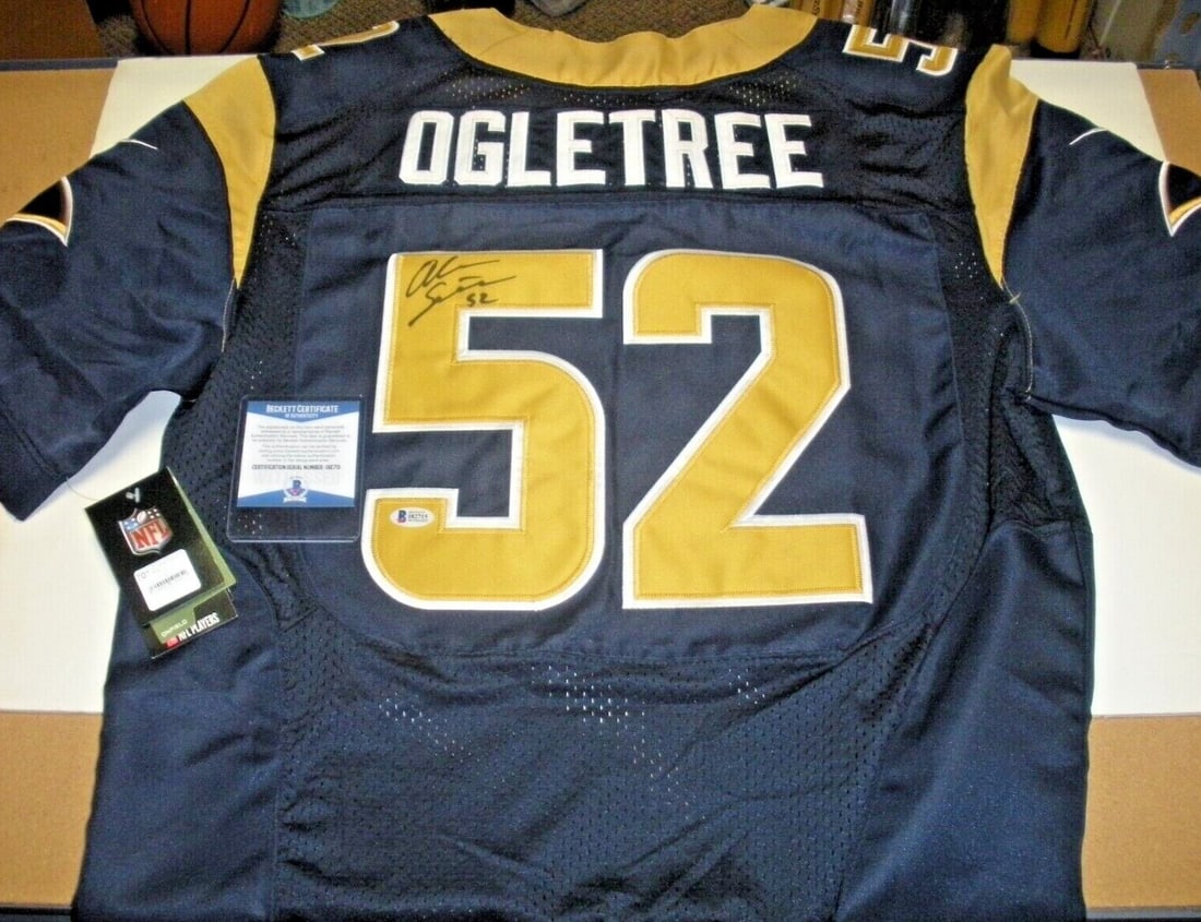 Alec Ogletree Signed Nike Jersey with Beckett COA (1 of 2)