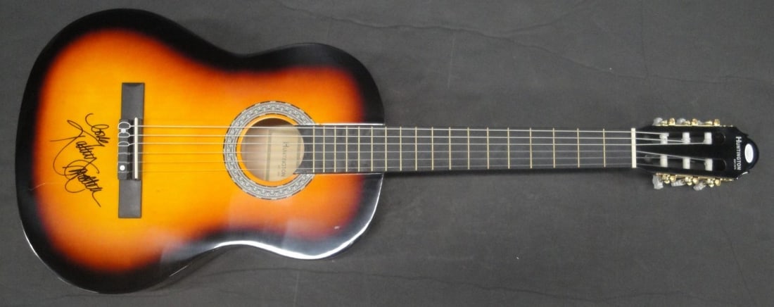 Kathy Mattea Hand Signed Acoustic Guitar Authenticated by JSA (1 of 4)