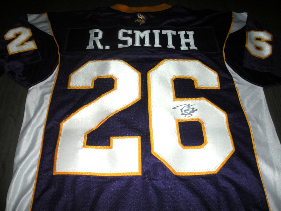 Robert Smith Minnesota Vikings Signed Proline Jersey with COA (1 of 2)